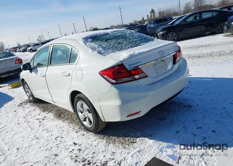 2014 Honda Civic Lx z USA, uszkodzony, nr VIN 19XFB2F51EE047233